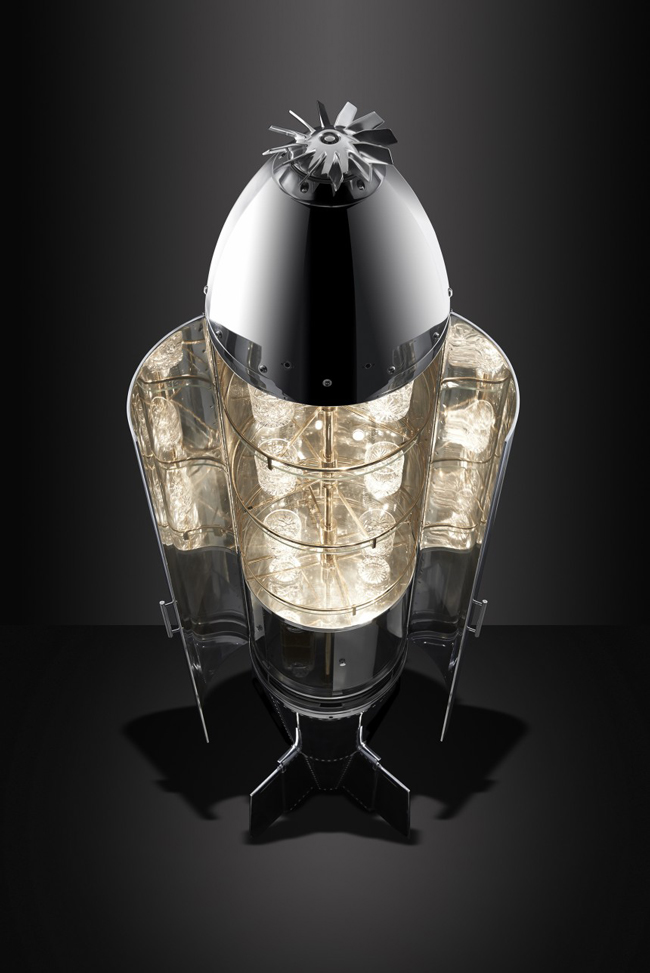 Extreme Upcycling - Cluster Bomb Drinks Cabinet 2 upcycled cluster bomb