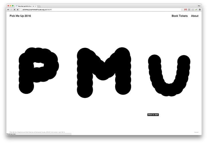 DIY typography for Pick Me Up 2016 1 DIY typography for Pick Me Up 2016