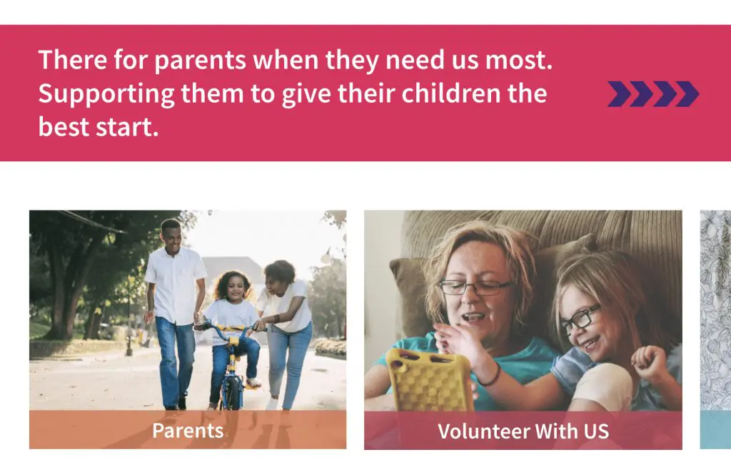 Home Start donation page