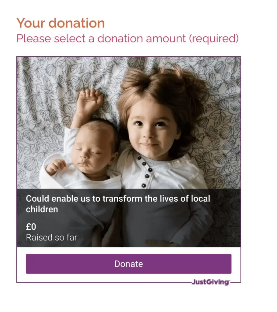 Home Start support page