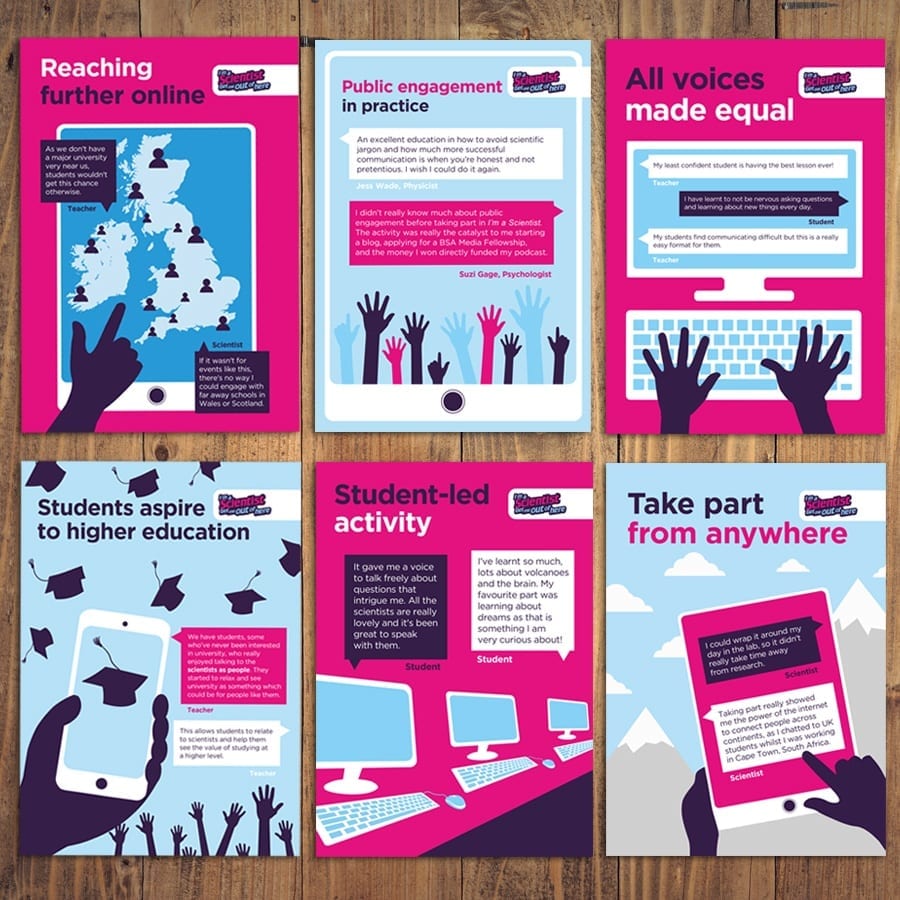 I'm a Scientist full print design range Devon