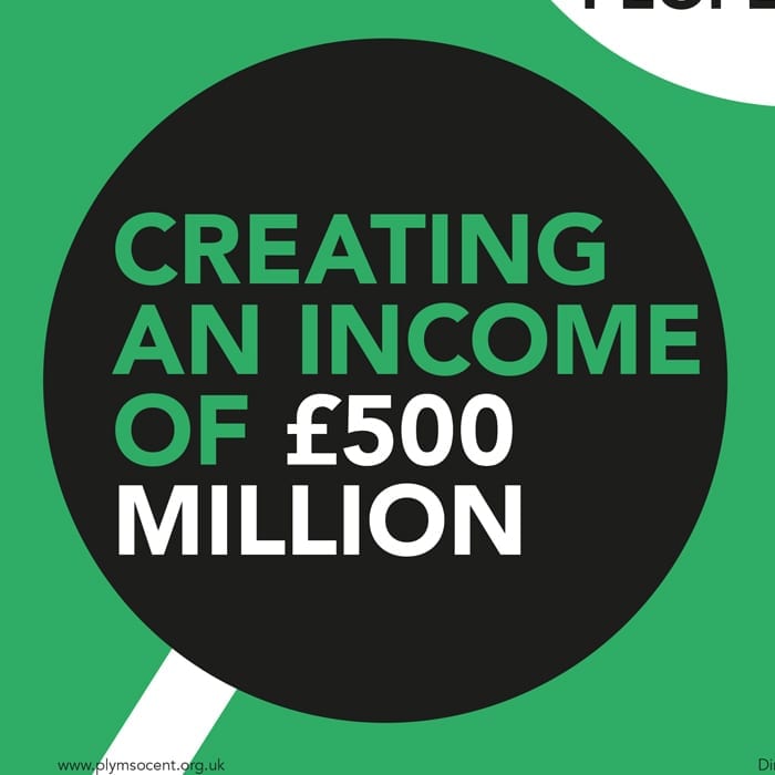 Plymouth Social Enterprise City directory — Creating an income of £500 million stat page