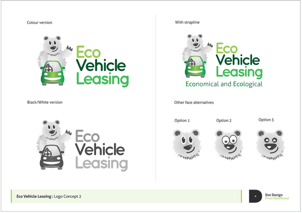 Logo Design Process – Eco Vehicle Leasing 6