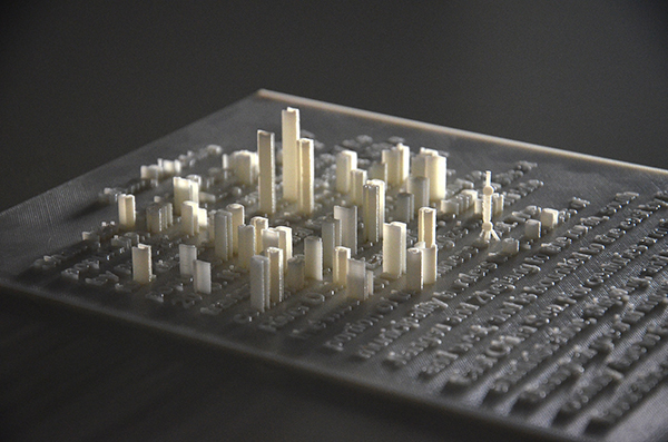 3d printed typeface