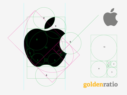apple logo design golden ratio