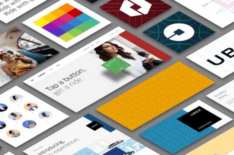 Uber logo and branding